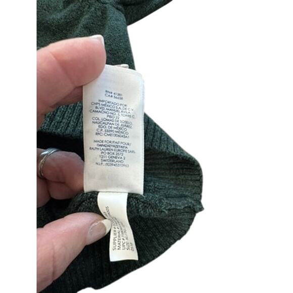 "CHAPS" Mens Long Sleeve Sweater SZ XL Elbow Patches 100% Cotton Grandpa Core - Picture 10 of 13